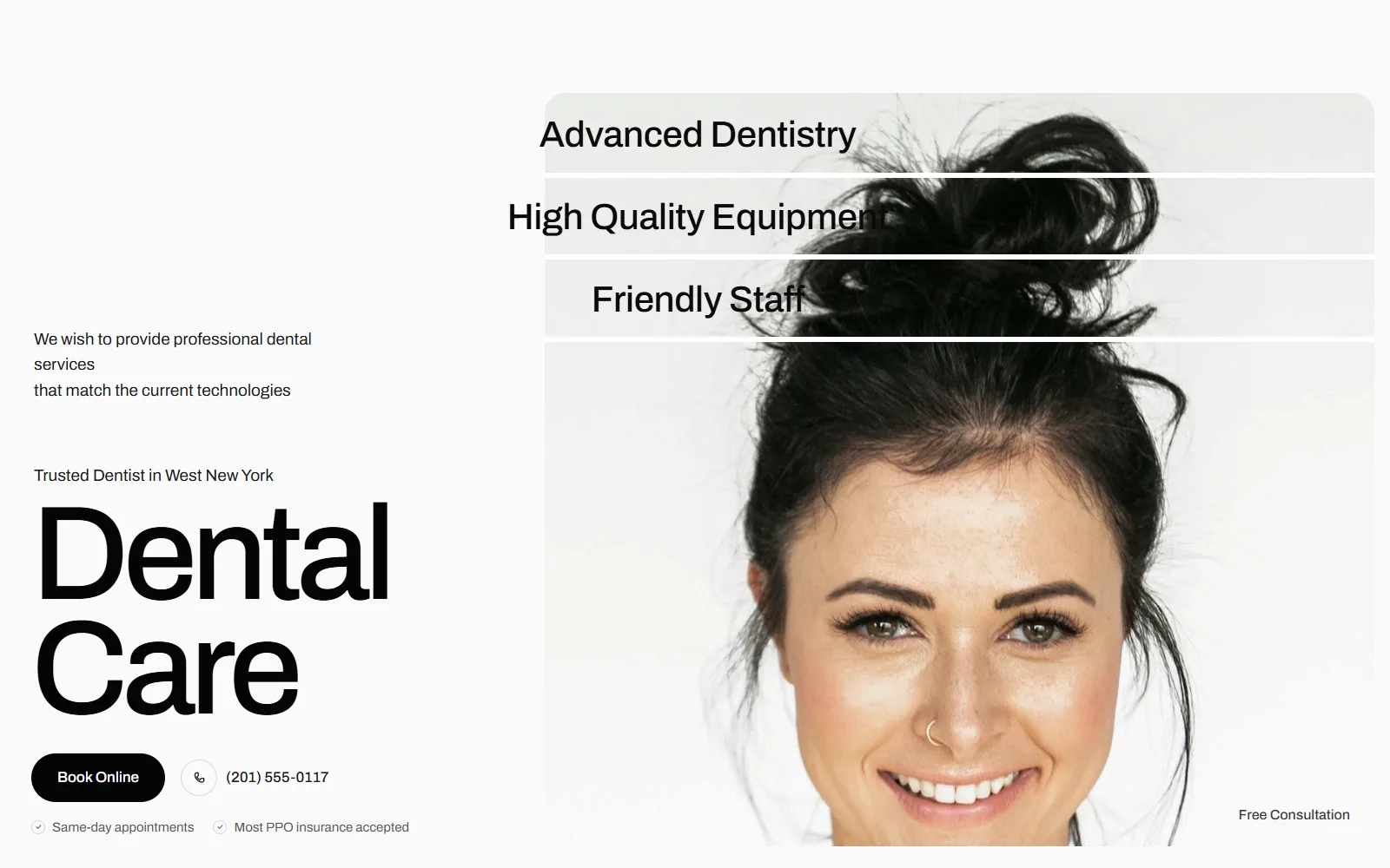 Dental Health live build detail